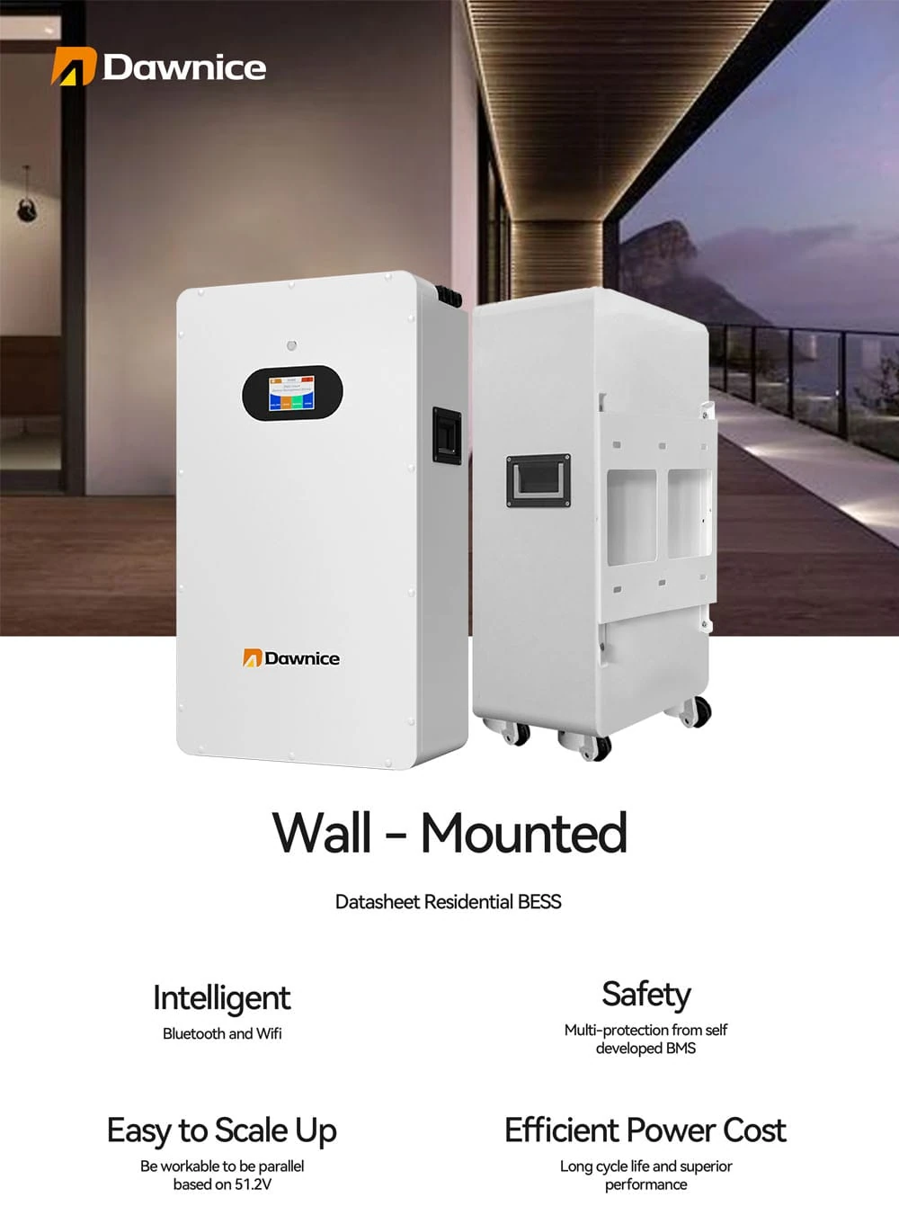 Wall-Mounted Battery Datasheet